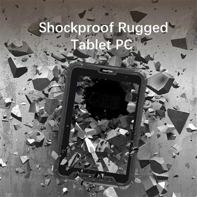 ST907V3.0 8 tum Stötsäker Tablet PC med streckkod och RFID-läsare